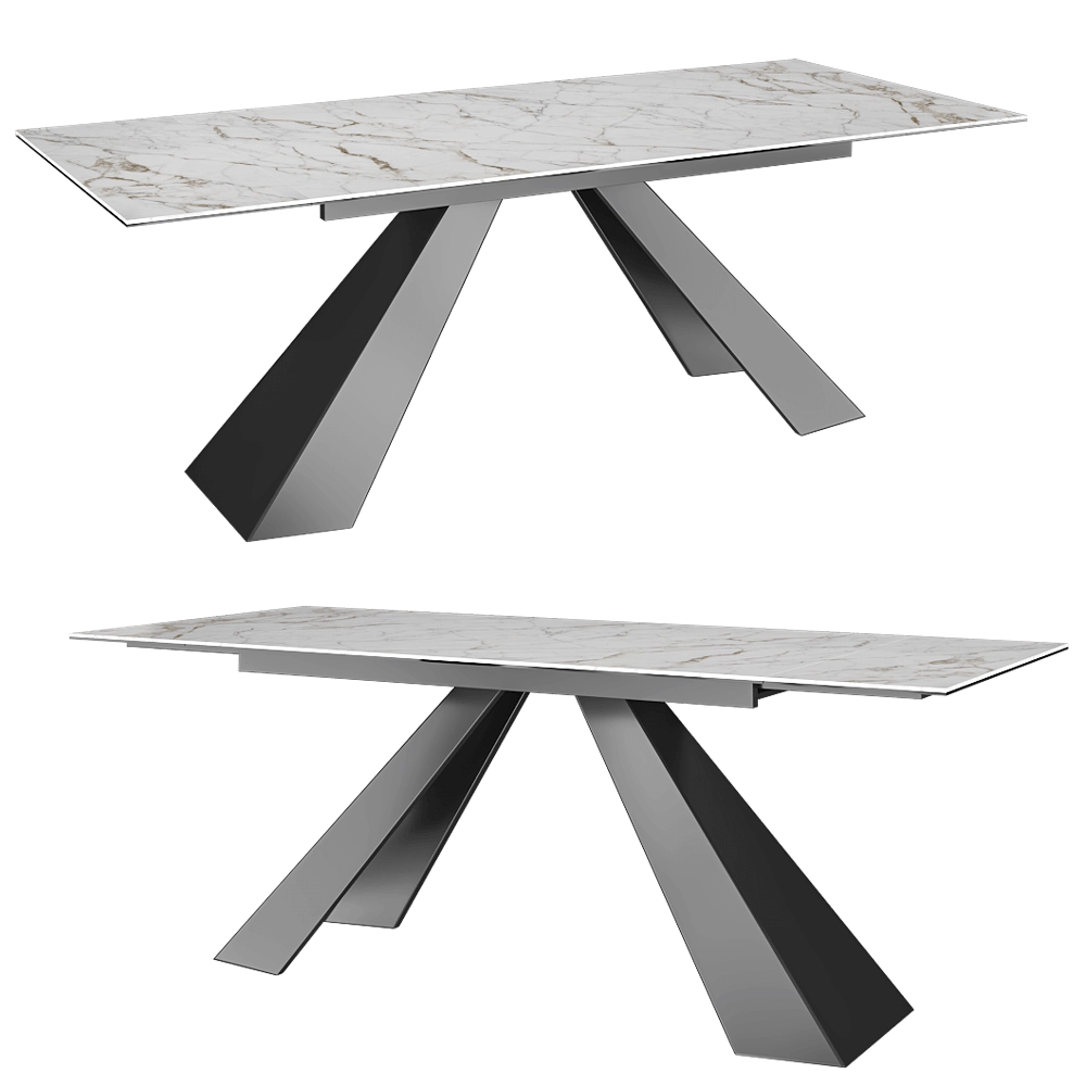 CERAGLASS - Dining table CGP-000_V 3D Model