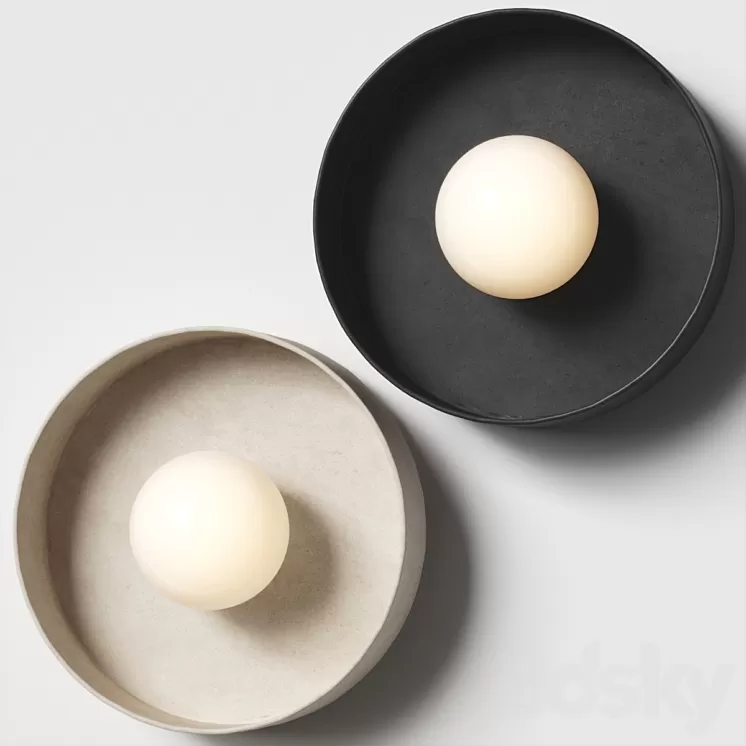 Ceramic Disc Orb - In common with 3D Model Free