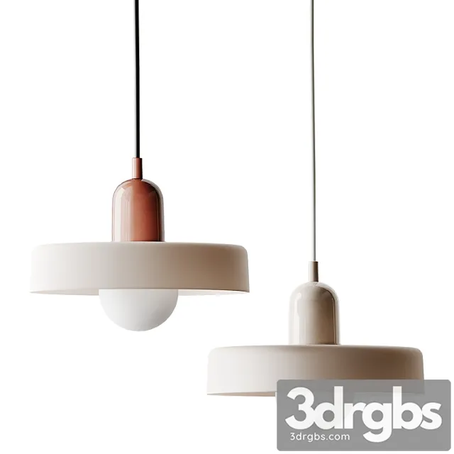 Ceramic Disc Orb Pendant By In Common With 3D Model Download