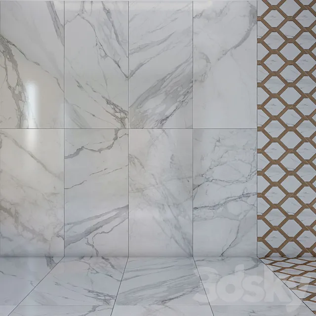 Ceramic granite Kerama Marazzi Monte Tiberio 3D Model