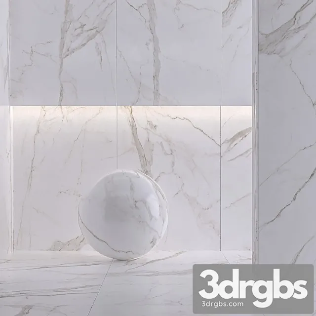 Ceramic Granite Laminam Calacatta Oro Venato 3000x1000 Mm 3D Model Free