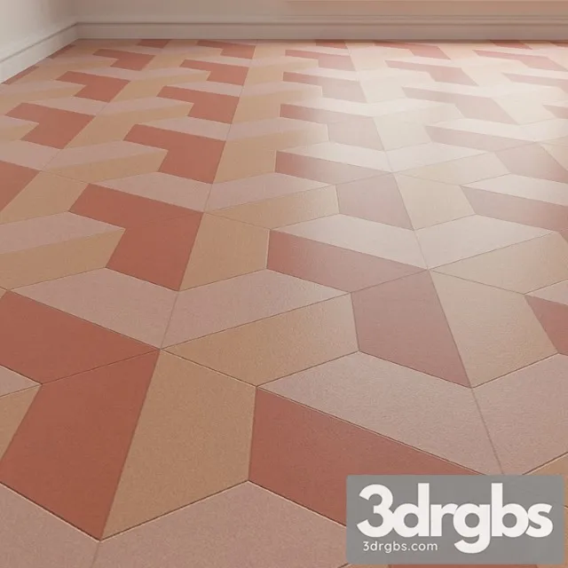 Ceramic Granite Tile 30 3D Model Free