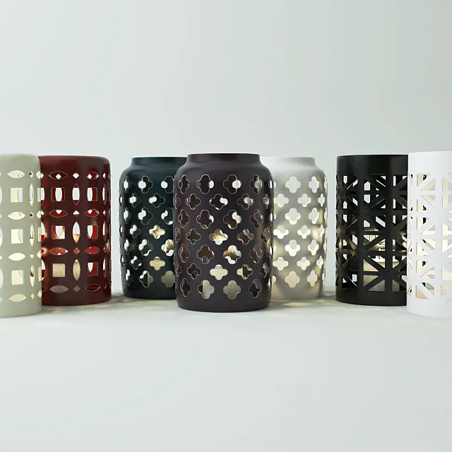 Ceramic Lanterns 3D Model