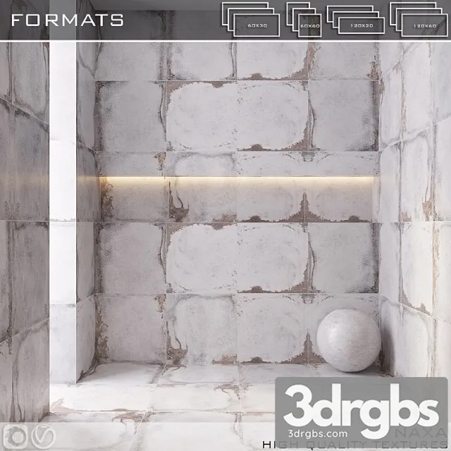 Ceramic tile Ceramogranit La Fabbrica Naxa 3D Model Free