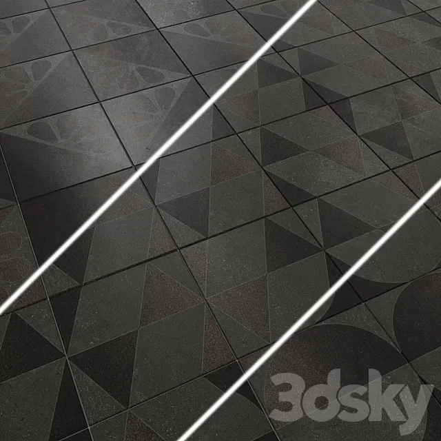 Ceramic Tile Kerama Marazzi MATRIX 20×20 3D Model