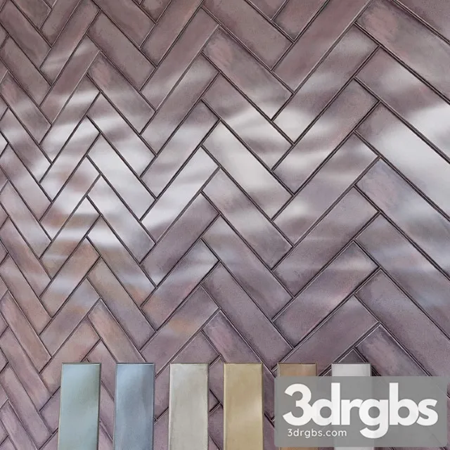 Ceramic tile of kerama marazzi montparnasse 3D Model Free