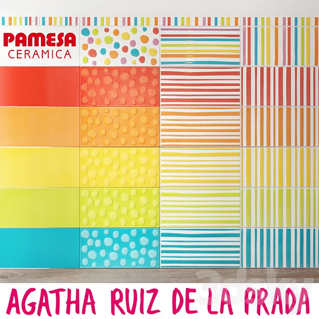 Ceramic tile Pamesa Agatha 3DModel