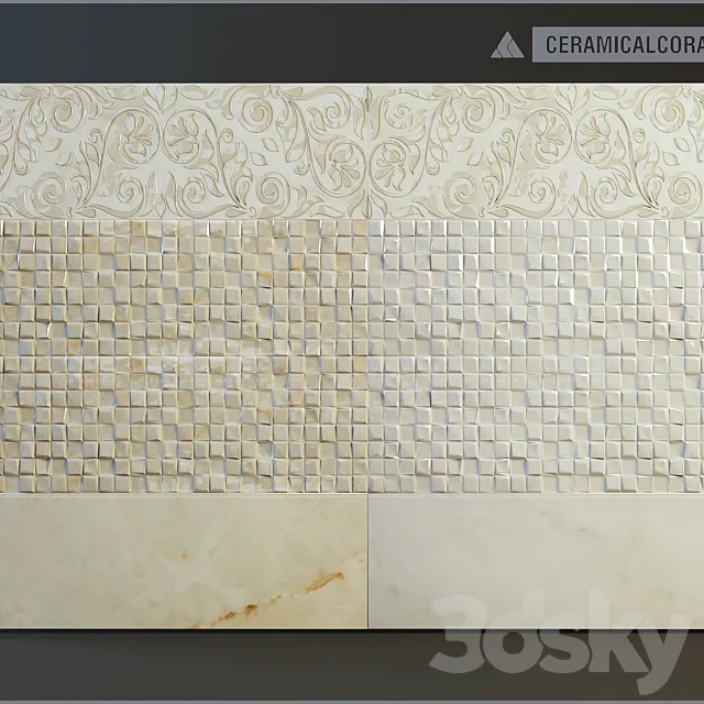 Ceramic tiles "Ceramicalcora" 3DModel
