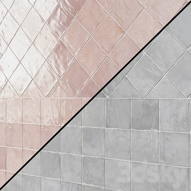 Ceramic tiles EQUIPE ALTEA _ EKIPE ALTEA in the format 10x10 cm 3D Model