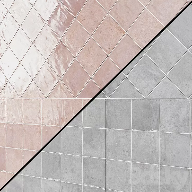 Ceramic tiles EQUIPE ALTEA / EKIPE ALTEA in the format 10x10 cm 3D Model Free