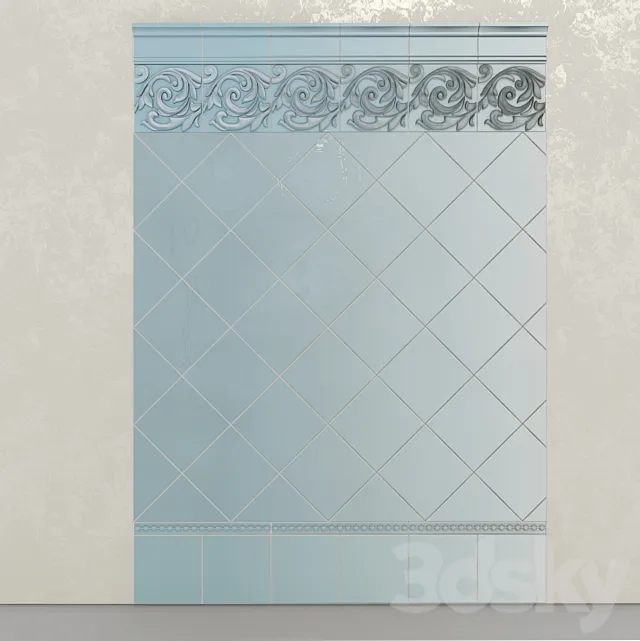 Ceramic tiles Grazia Essenze 3D Model