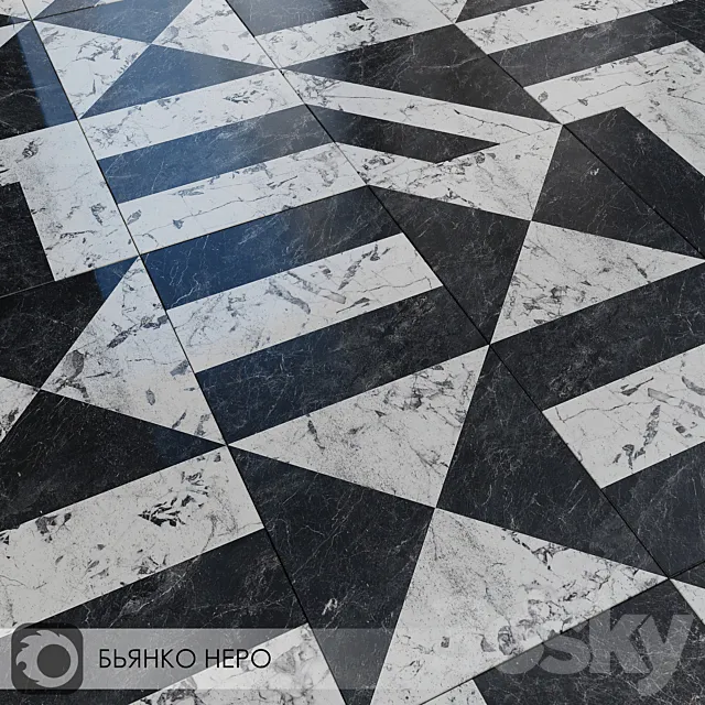 Ceramic Tiles Kerama Marazzi Bianco Nero Free Download