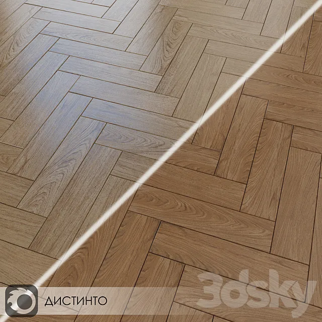 Ceramic Tiles Kerama Marazzi Distinto 15x60 3D Model