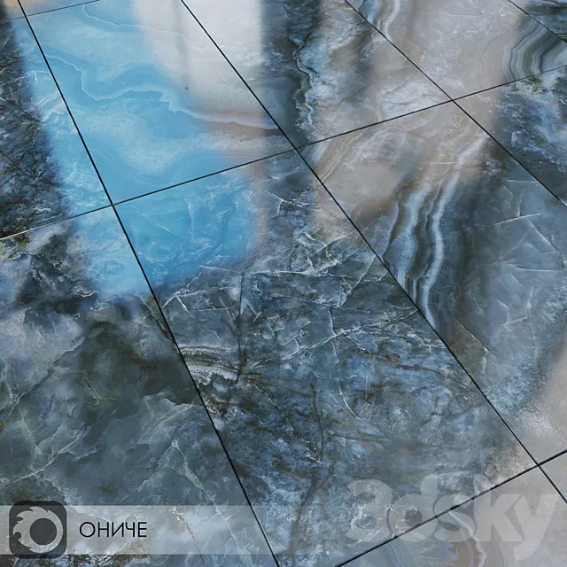 Ceramic Tiles Kerama Marazzi Oniche 60x1195 3D Model