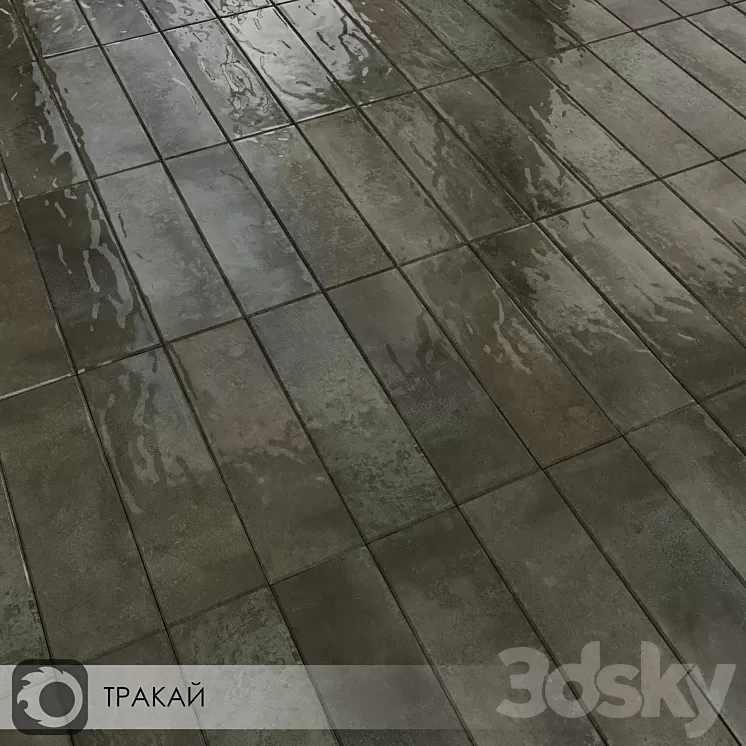 Ceramic Tiles Kerama Marazzi TRAKAY 3D Model
