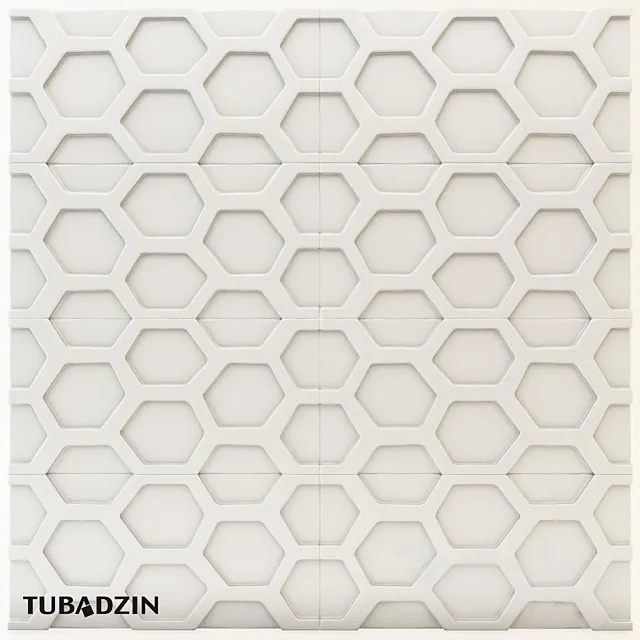 Ceramic tiles Tubadzin All In White 3D Model