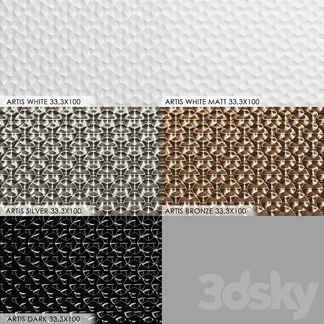 Ceramic tiles VENIS ARTIS 3DModel