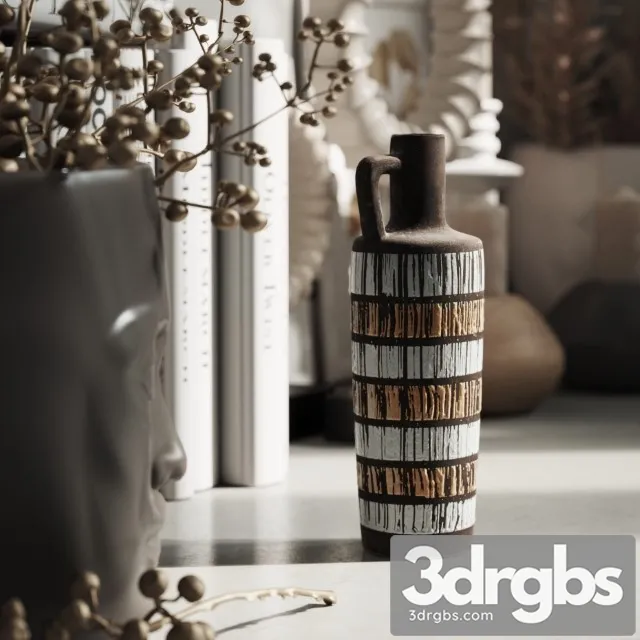 Ceramic Vase 10 3D Model Free
