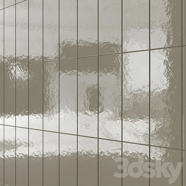 Ceramic wall tile EQUIPE ARTISAN 3D Model