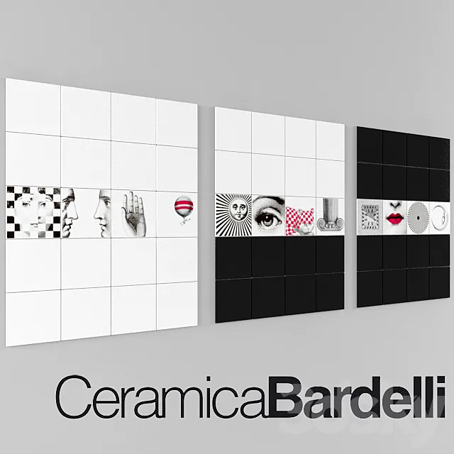 Ceramica Bardelli (Fornasettiana) 3DModel