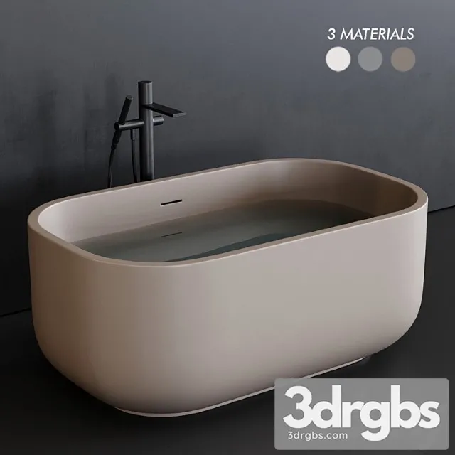 Ceramica Cielo Dafne Art Dabat Bathtub 3D Model Free