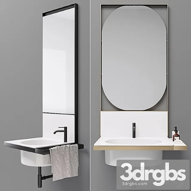 Ceramica Cielo Elle set 3D Model Free