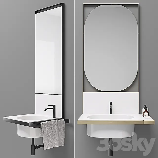 Ceramica Cielo Elle set 3DModel