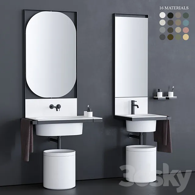 Ceramica Cielo Elle Washbasin 3DModel