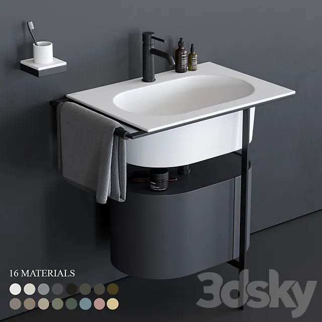 Ceramica Cielo Kyros Washbasin 3DModel