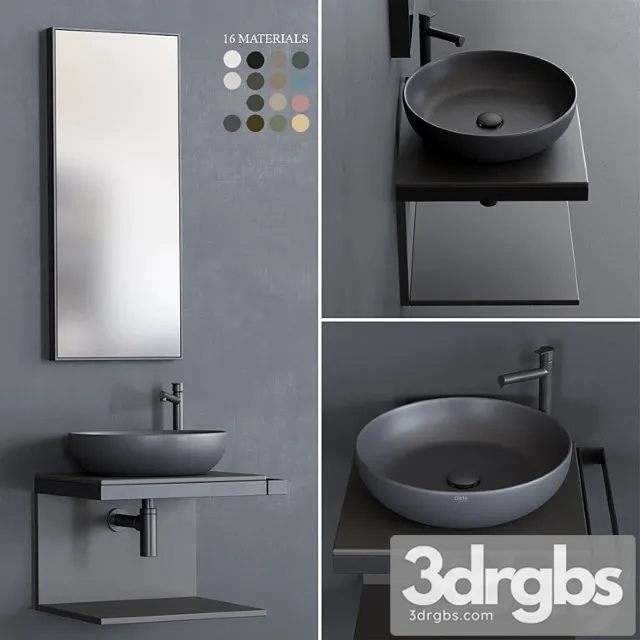 Ceramica Cielo Multiplo Set 1 3D Model Free