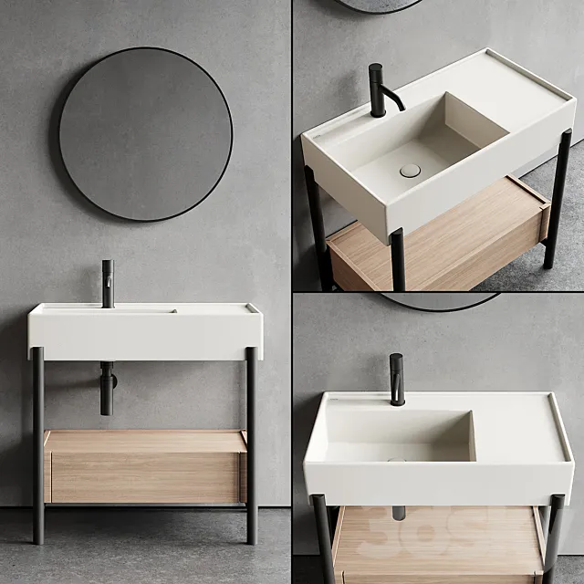 Ceramica Cielo Plinio Set 2 3D Model