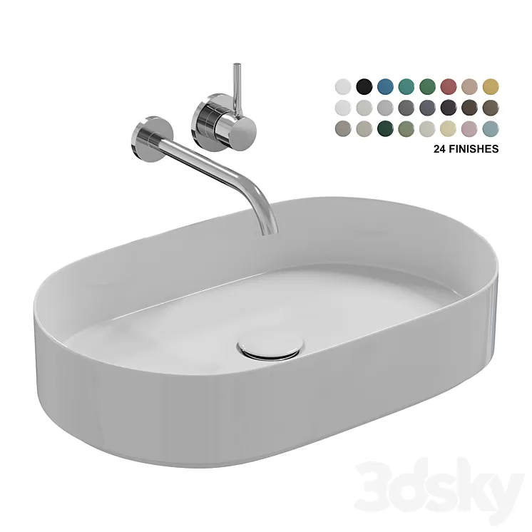 Ceramica CIELO Shui Comfort SHCOLAO60 3D Model