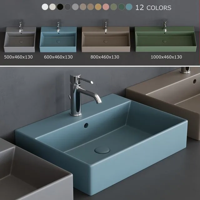 Ceramica Cielo Smile Wash Basin 3D Model