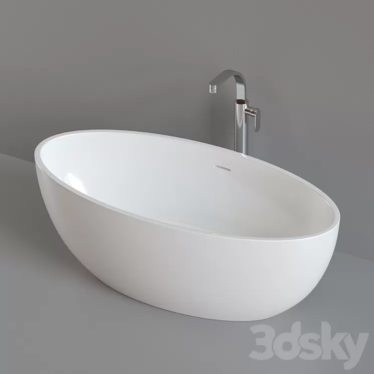 Ceramica Flaminia APP Bathtub 3D Model