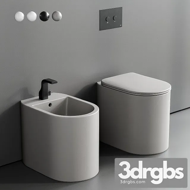 Ceramica Flaminia Astra WC 3D Model Free