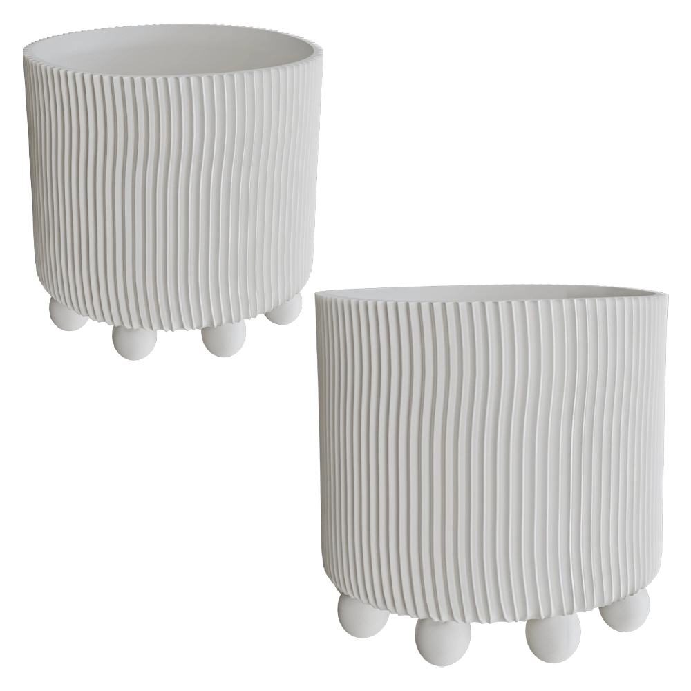 Ceramum - Cache-pot "Monchi" small 3D Model