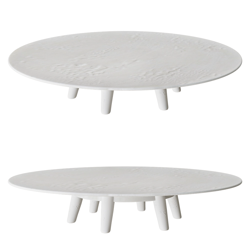 Ceramum - Ceramic dish with legs 3D Model
