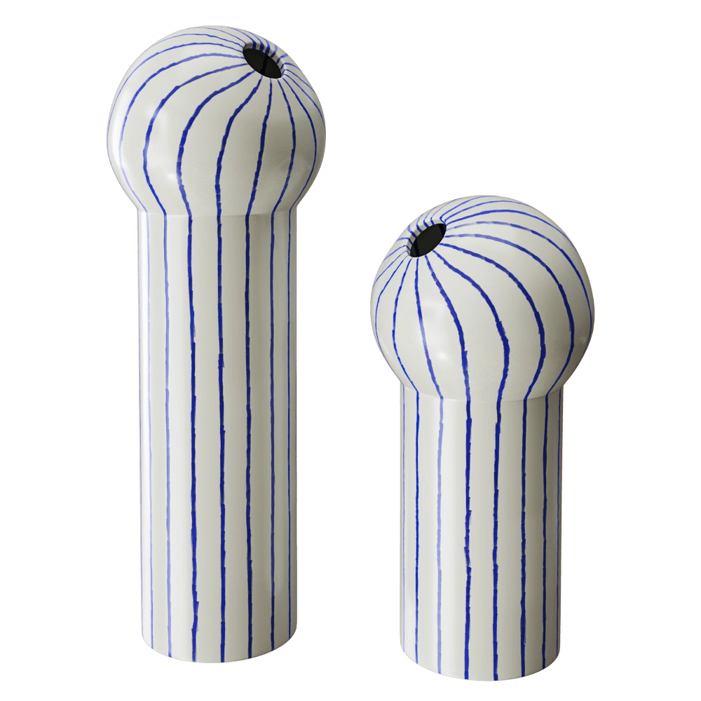 Ceramum - Pair of Oko vases 3D Model