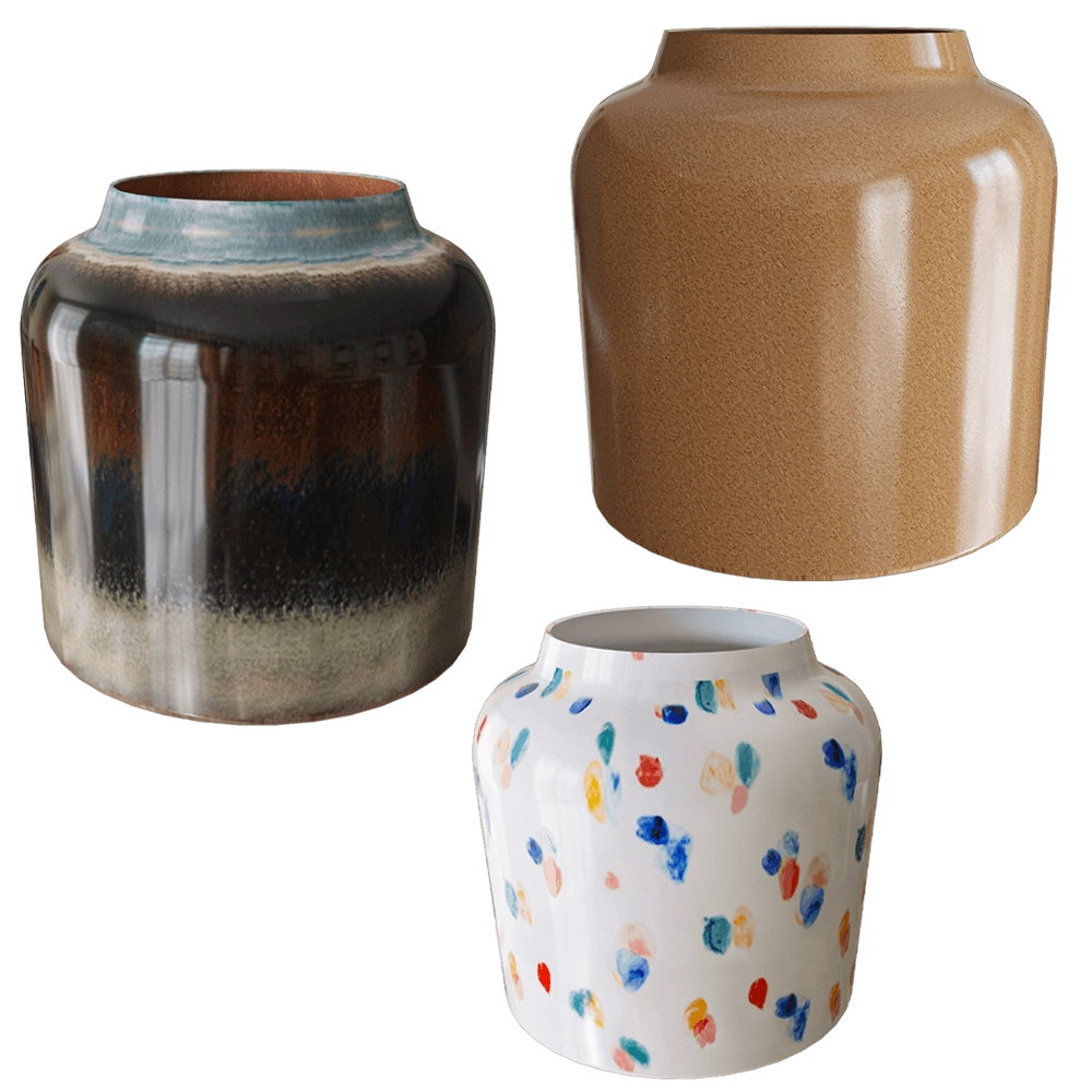 Ceramum - Vase Barrel 3D Model