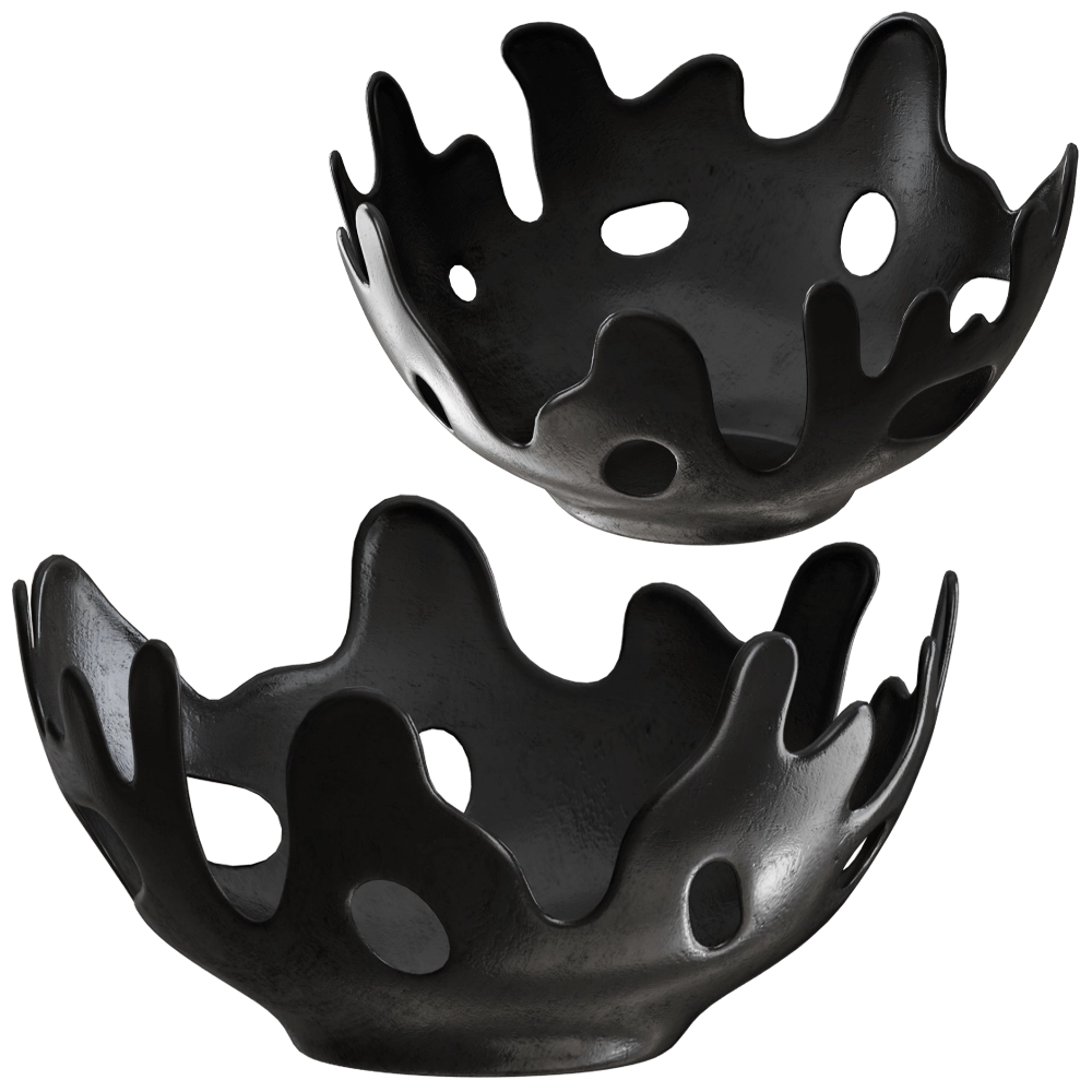Ceramum - Vase Koral black 3D Model
