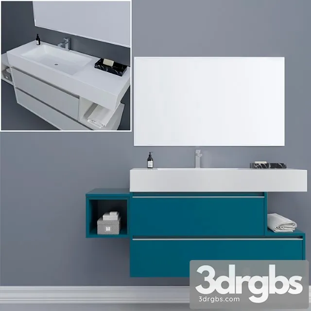 Cerasa Movida Furniture Set 1 3D Model Free