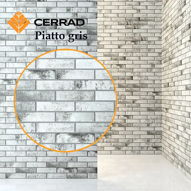 Cerrad Piatto gris tiles 3D Model
