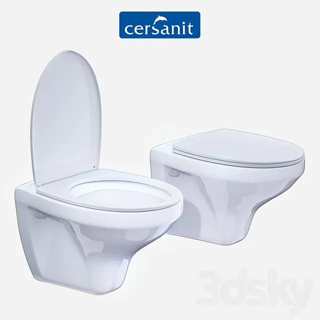 Cersanit "DELFI hanging toilet" 3DModel
