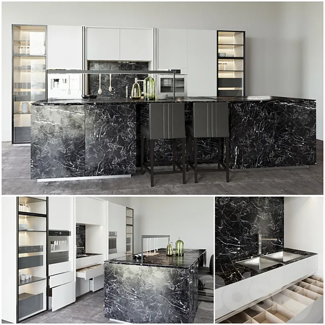 Cesar Kitchen 3D Model