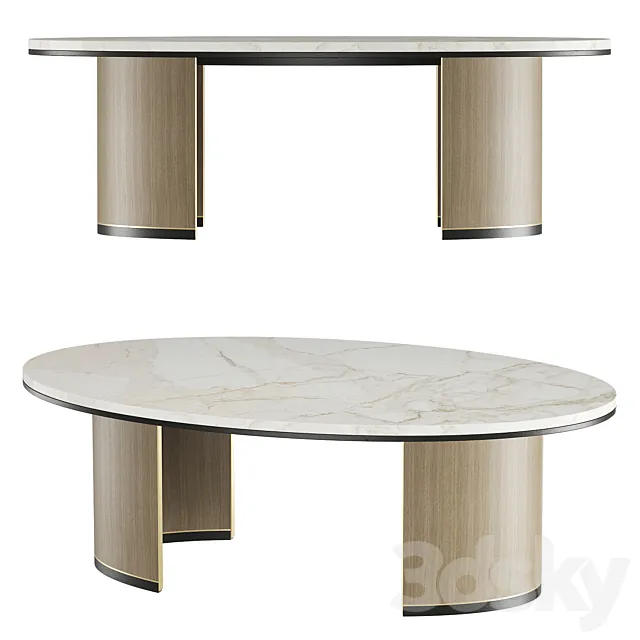 CEUTA Coffee Table 3DModel