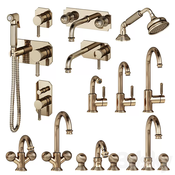 Cezares Olimp mixers 3D Model Free