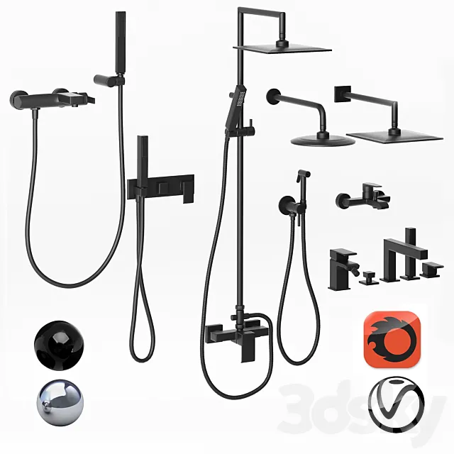 Cezares set 01 3D Model