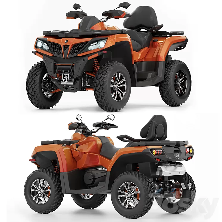 CFMOTO CFORCE 1000 3D Model