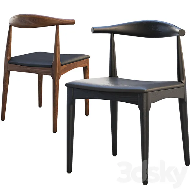 CH20 Elbow Chair 3DModel