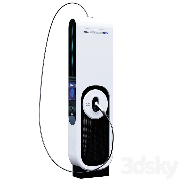 Chaevi Ultra Fast Ev Charger 3D Model Free